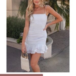 Baby blue mini Dress